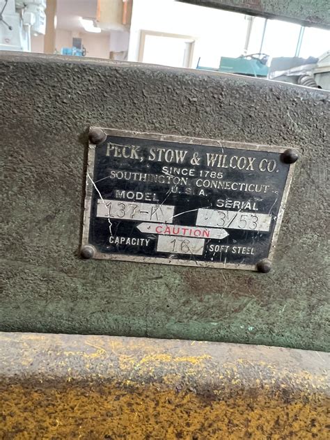 Peck, Stow, & Wilcox Company (Pexto) 